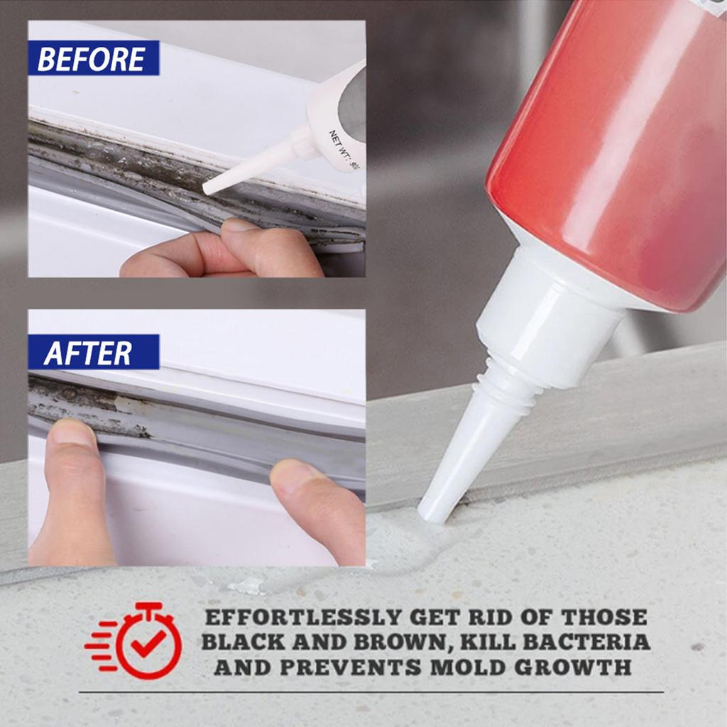 Household Stain Cleaner Mold Remover Gel Bathroom Tile Mildew Stains Cleaner Gel Deep Down Stain Cleaner Safe to Use