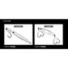 Gamakatsu Assist Hook Vertical Limit Double Short GA058 #3/0 Silver