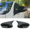 Carbon Fiber Look OX Horn Door Wing Mirror Cover Cap Fits Kia Optima K5 2011-15