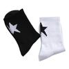 5 Pairs Of Pentagram Men'S Tall Crew Work Socks Moisture Wicking Sports Socks