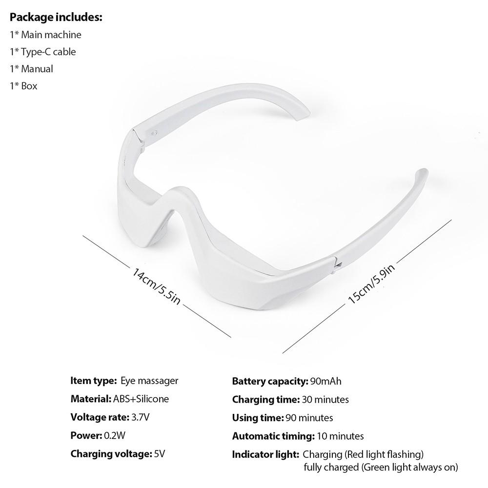 

Портативный 3D массажер для глаз с красным светом, устройство для снятия усталости глаз, подтягивающие и подтягивающие инструменты для красоты глаз