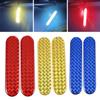 Decal Sticker For Door Edge Red/yellow/blue Reflective Reflective Tape Replacement Safety Warning Universal 2*