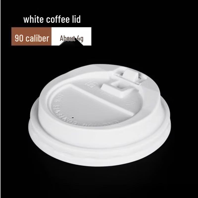 Xihe Disposable Double-Wall Paper Cups with Lids