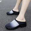 Women's Backless Walking Sneakers Summer Slip-on Mule Shoes Closed Toe Slippers Height Increase Comfort Casual Traveltime Mule