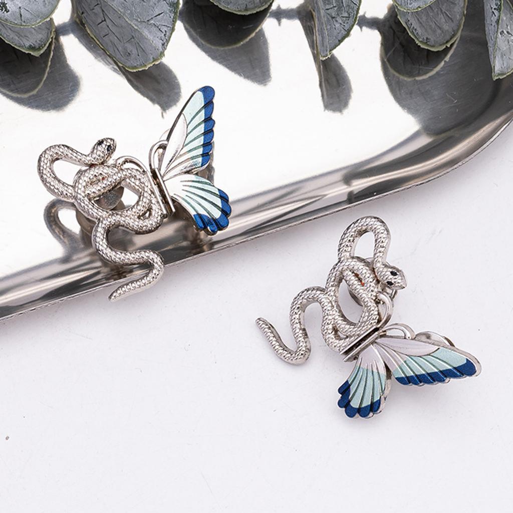 3PCS Snake Butterfly Design Waist Tightening Clip Waist Adjusting Pin For Loose Jeans Pants Women Fashion Waist Decors