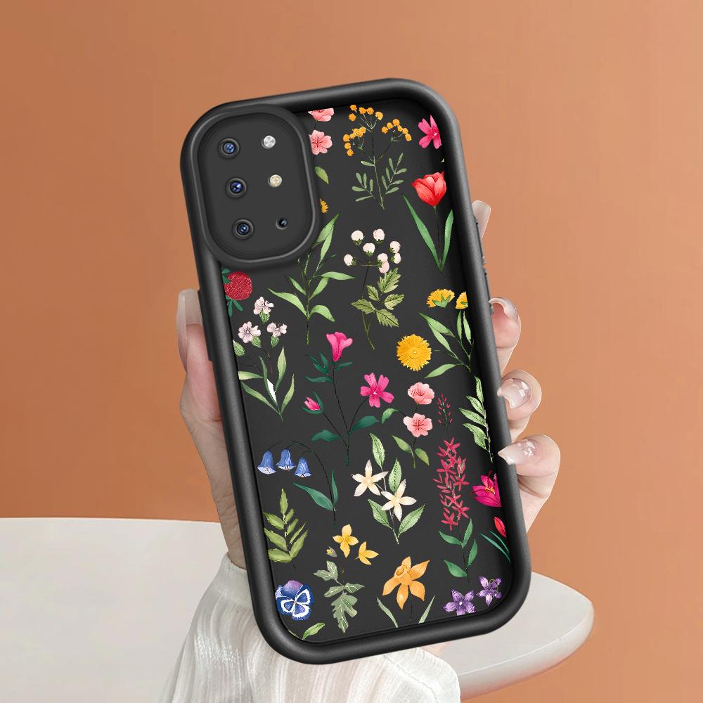 For OPPO A38 A18 A57s A57 A60 Reno11 F Reno12 FS Moto G10 G20 G30 G22 Realme C53 C63 Colorful Flowers Design Full Camera Protect Case