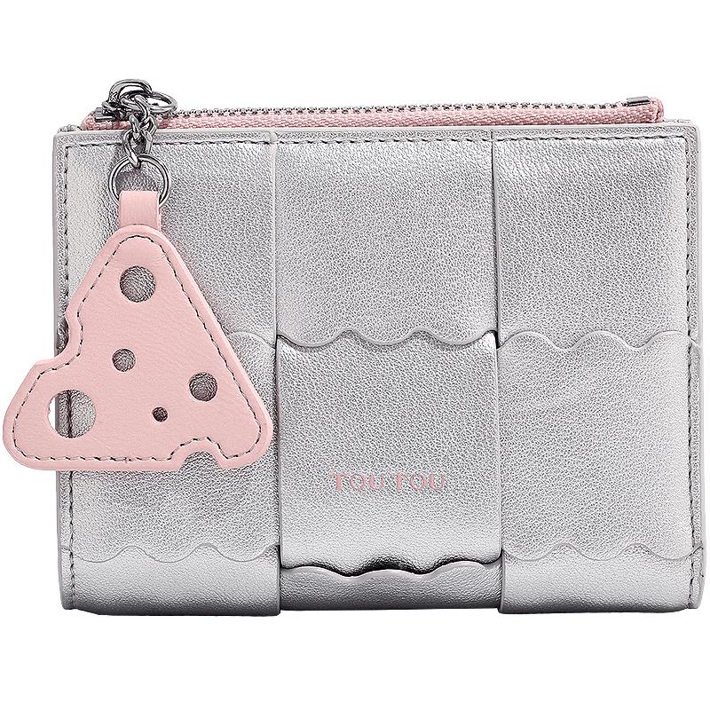 

Женский короткий кошелек Toutou из ПУ