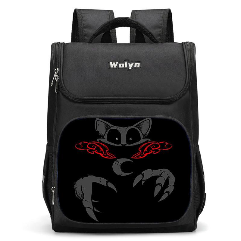 Stylish Catnap Poppy Playtime Backpack Unisex Oxford Cloth Daily Use