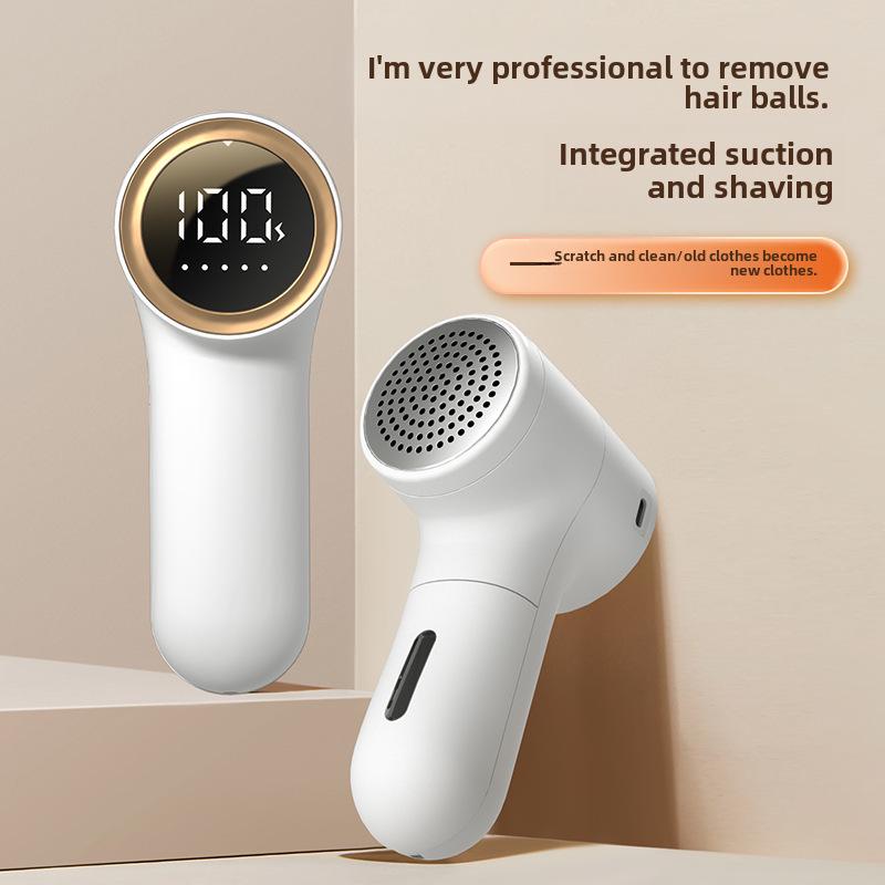 Digital Clothes Lint Remover with Display - Household Lint & Hair Shaver.