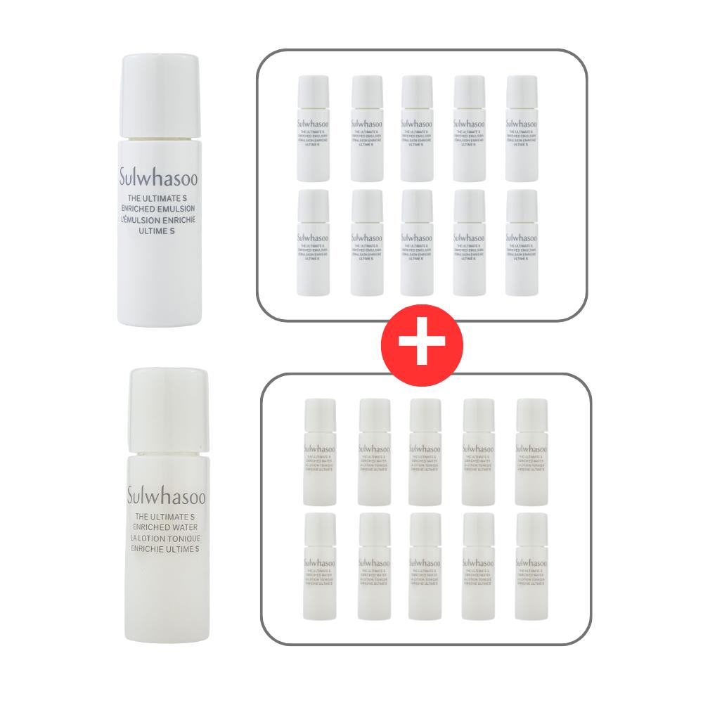Sulwhasoo Ultimate S Obohacená voda 5ml*10 + Emulze 5ml*10