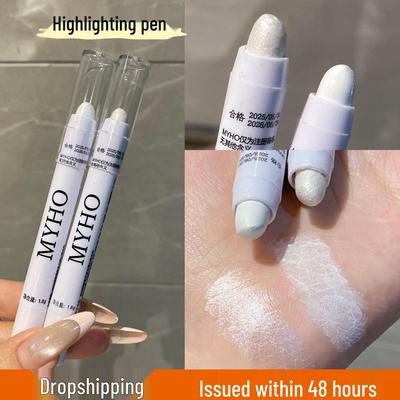 MYHO Matte Brightening Highlighter Pen - Eye & Nose Pearlescent Shadow Stick NY*604 Dupe