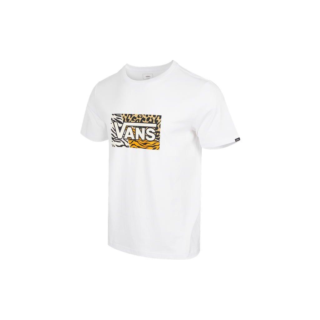 

Vans Ss22 Logo Print Crew Neck Short Sleeve T-Shirt Men Tops White VN0A7TRTWHT M