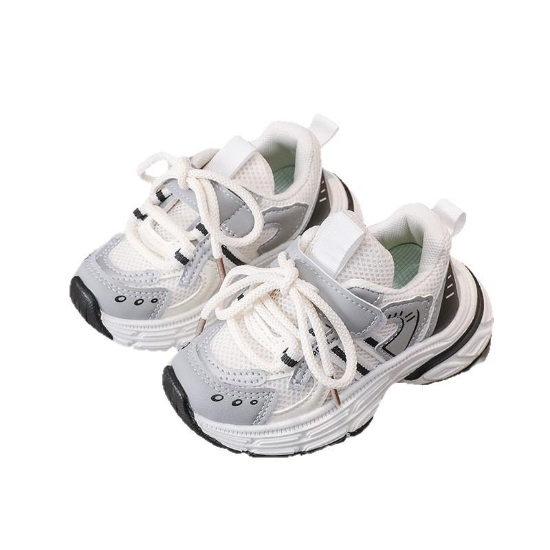 Boys' and Girls' Sports shoes2026Spring New Breathable Mesh Children's Fashion Sneakers, Simple and Versatile Dad Shoes