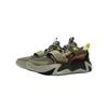 Li Ning Kids Basketball Angry Bloom Team Fashion Trend Non-Slip Wear-Resistant Low-Top Basketball Shoes Kids sneaker Black Green YKBV016-1