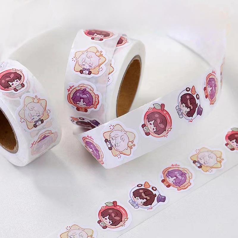 400 Stück/Rolle Liebe und Deepspace Cartoon Sylus 3D Spiel Dichtungsaufkleber DIY Laptop Notebook Aufkleber Dekoration