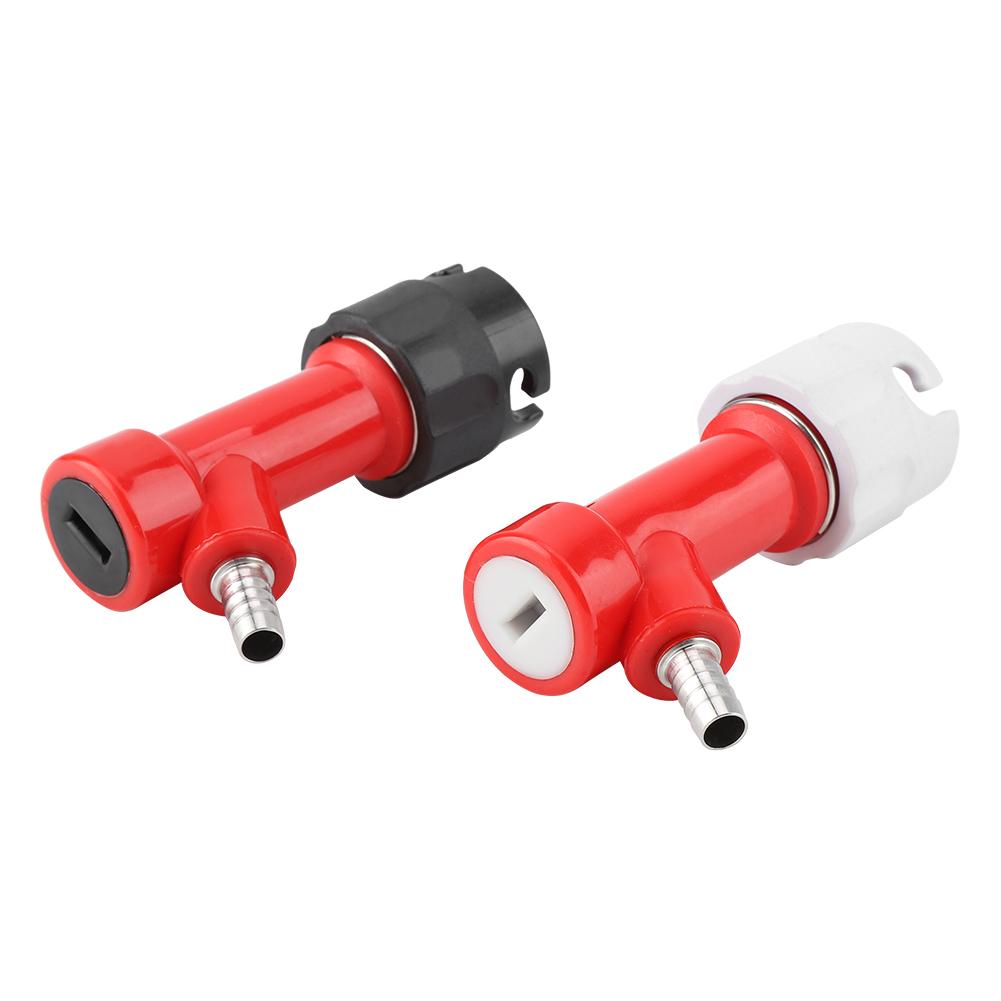 2 st 1/4" Hög Pin Lock Corny Keg Hemmabryggning Kopplingskoppling Set