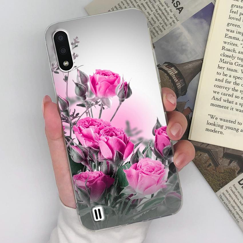 Clear Phone Cases For Samsung C7 M31 M01 M10 F13 A9 Elegant Blue Butterfly Patterns Ultra Thin Silicone Anti Drop Soft Back Covers For Samsung Housing