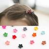 Mini Fashion Toddler Hair Claw Cute Candy Color Hairpin Flower Chin Clip Children Hair Clip Accessories Korea Style