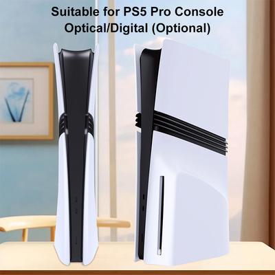Faceplate for PS5 Pro Disc/Digital Edition Console Shell Panels Faceplate Anti-Scratch Plastic Hard Shell Face Plate for PS5 Pro
