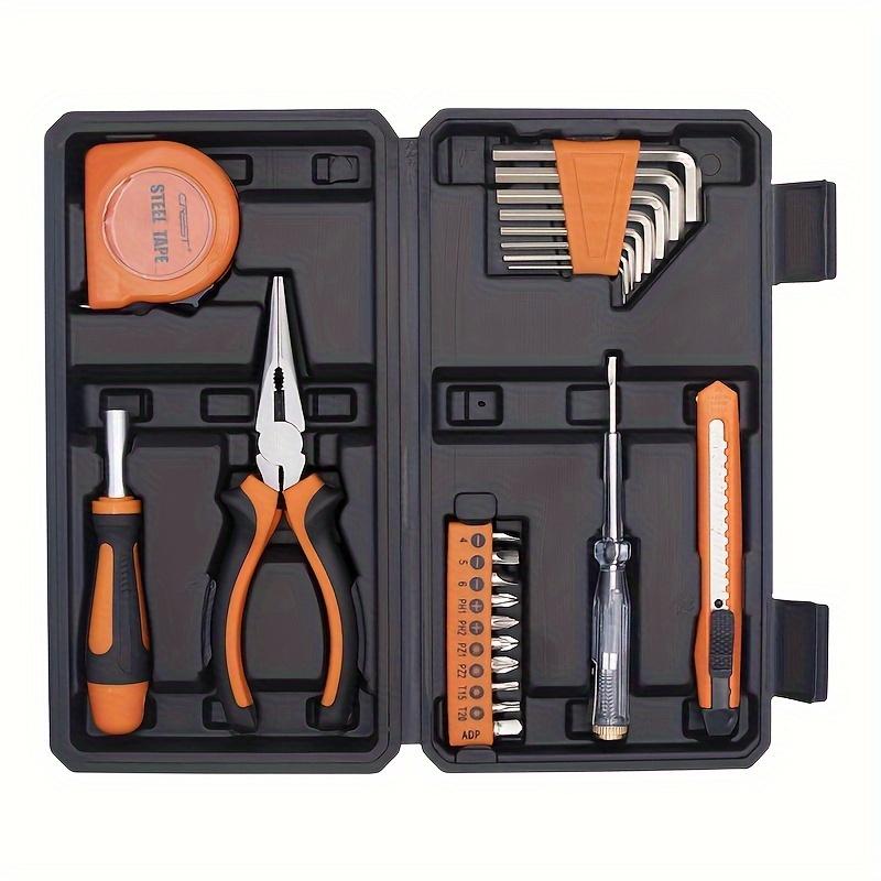 Multi-tool Kit, Home and Car repair hand kit - durable steel hand tools, a combination of essential hardware accessories, no assembly required