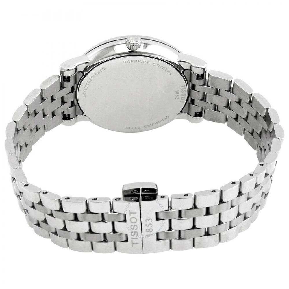 TissoT T Classic quarTz Carson Premium Lady Moonphase waTch T1222231103300
