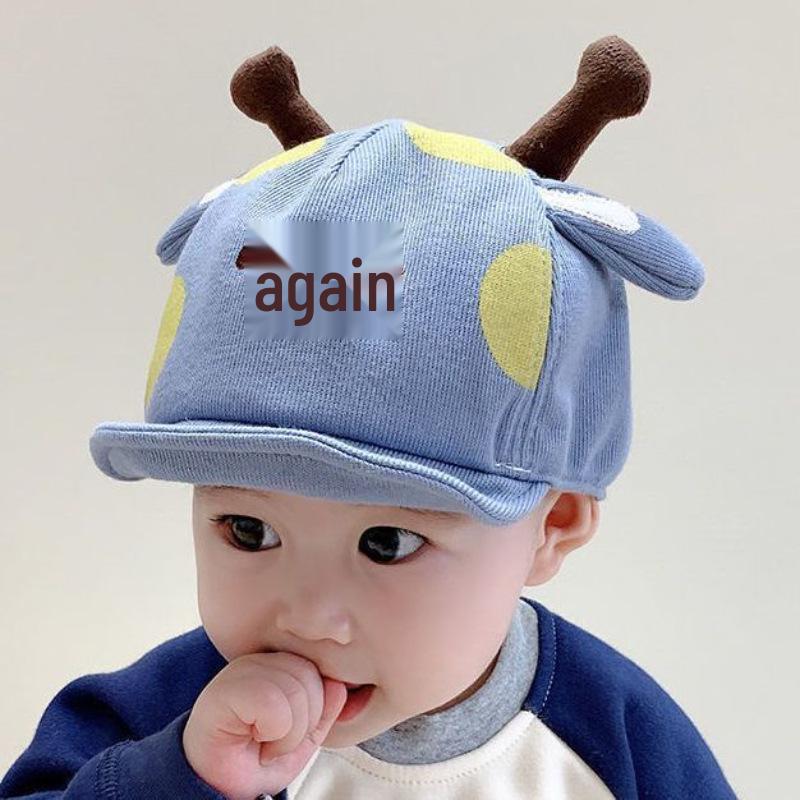 Unisex Baby Duckbill Cap: Cute Corduroy Baseball Sun Hat for Spring and Autumn
