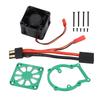 RC Cooling Fan Aluminium Alloy 21000 Rpm RC Motor Heatsink for   1Celsius8 4  SLEDGE 8‑12V