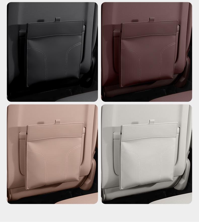 Magnetic Car Seat Back Trash & Storage Bag Organizer