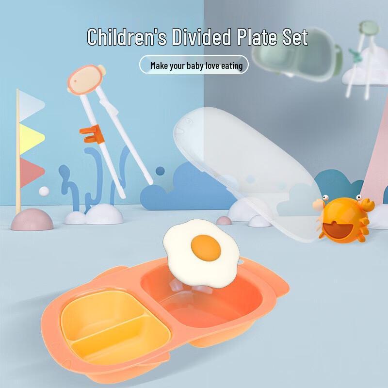 

Ying Shi Wei Children s Divided Dinner Plate Set