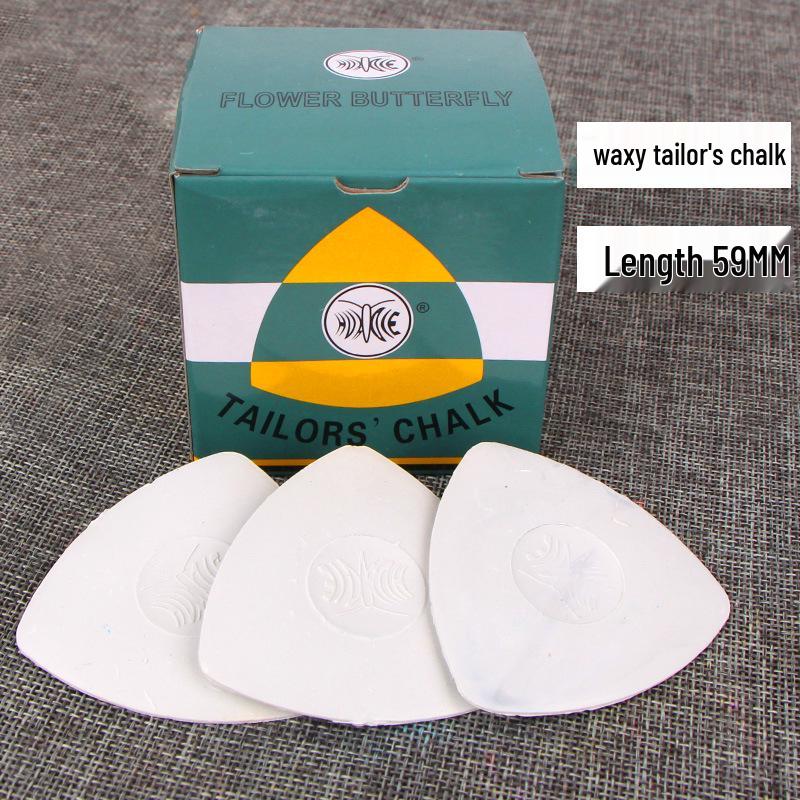 Farbige Schneiderwachskreide für Näh- und Schnittlinien