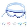 Kids Swimming Goggles Large Frame Waterproof Non Fog HD Swim Supplies with Nose Clip