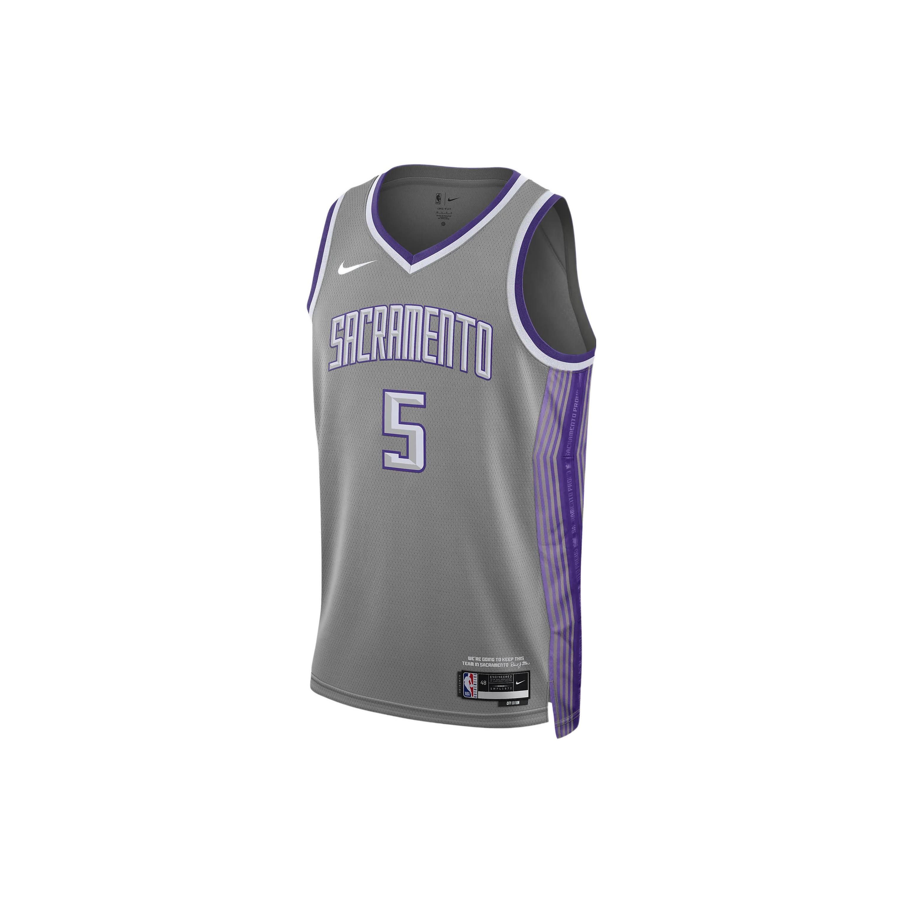 

New Nike Basketball Jerseys Unisex Gray DO9609-003 L