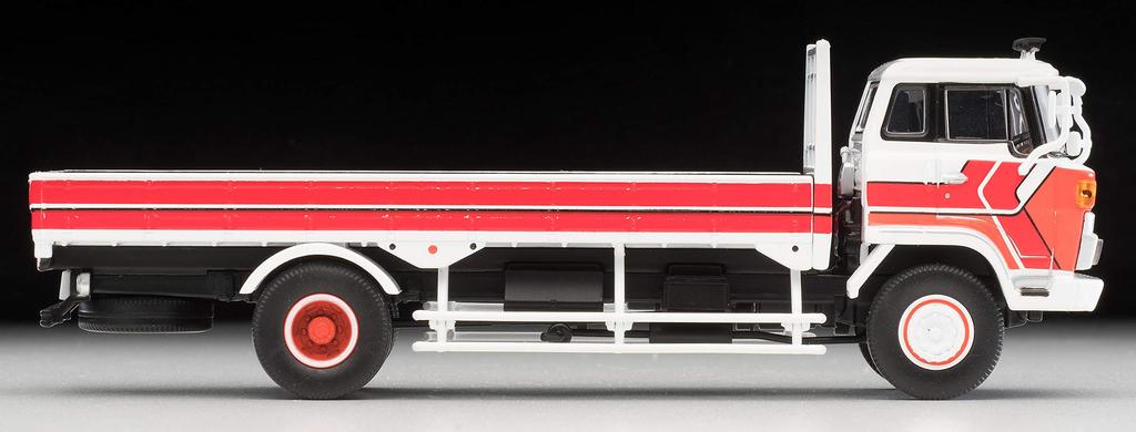 Tomica Limited Vintage Neo Scale Hino KB324 Finished 312895 1/64 LV-N44d Truck, White/Red, Model,