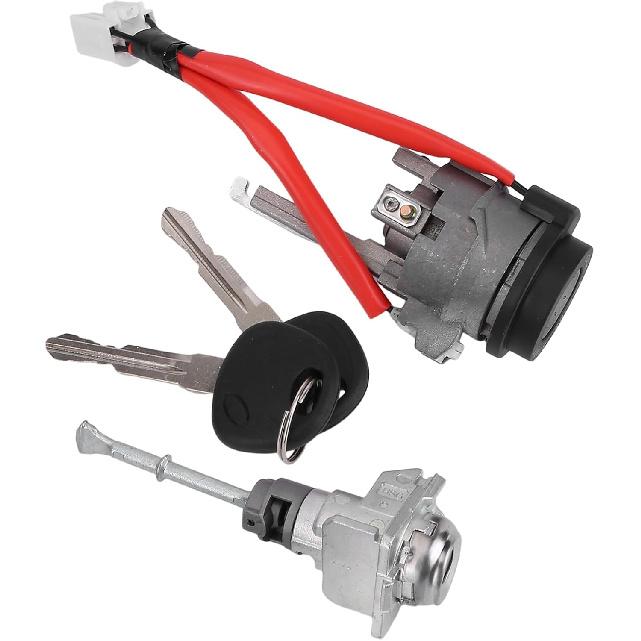 81970-F0000 Key Ignition Start Barrel Compatible with Kia Forte 2010-2017, Hyundai Elantra 2015-2020 Barrel Key Ignition Switch 2.0L 1.8L Full Lock