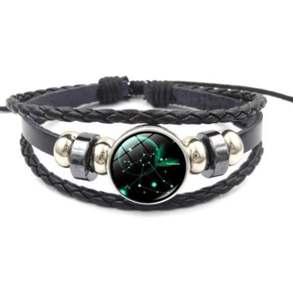 12 Constelaciones Pulseras Luminosas Múltiples Capas De De Y 12 Constelaciones Pulseras Luminosas Múltiples Capas De De Y
