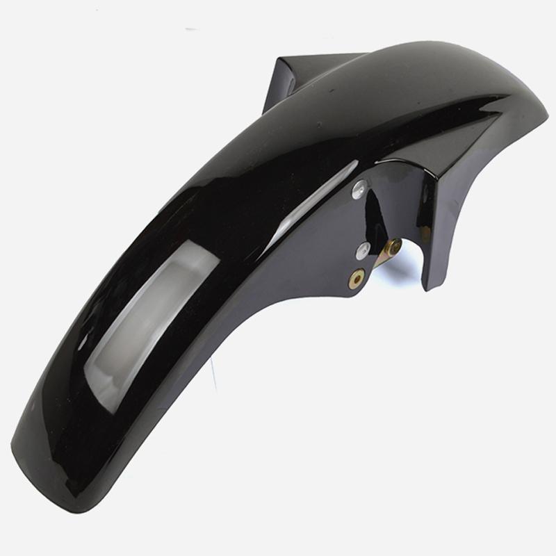 Motorcycle Plastic Mudguard for Yamaha Jianshe YBR125 YBR125K 2005-2020 JYM125 Front Fender Mud Guard With Metal Bracket Holder