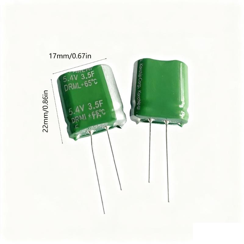 High Capacity 5.4V/5.5V 3.5F Super Capacitor Faradic Capacitors Electrical Components For Electronic Projects