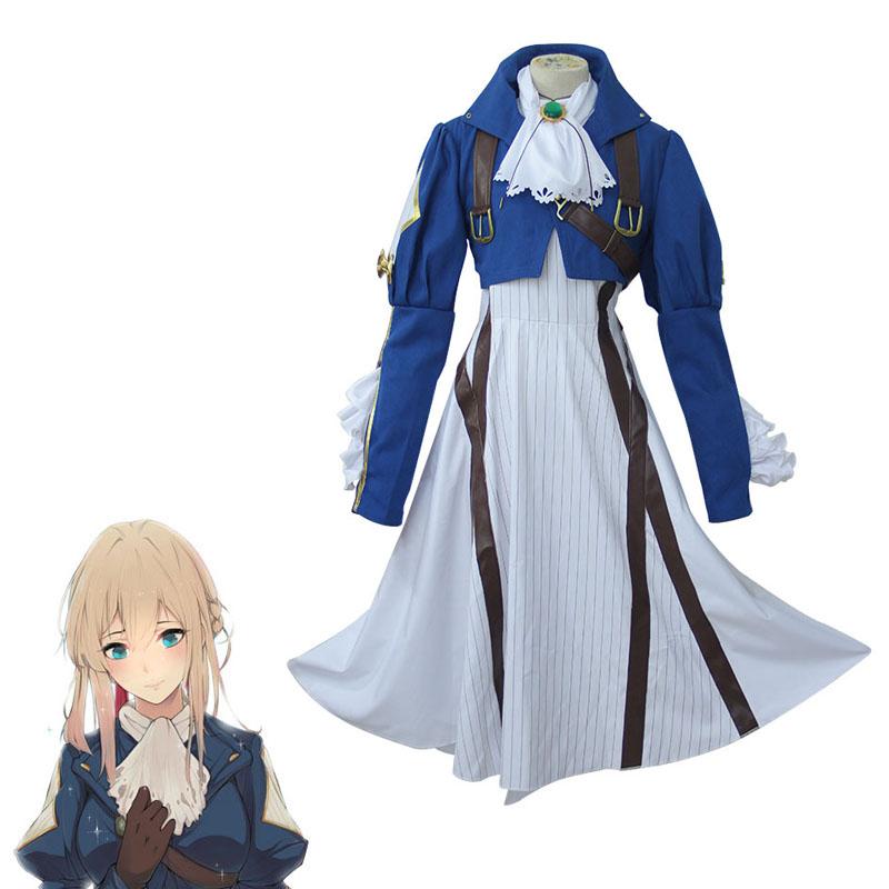 Violet Evergarden Cosplay Costume Auto Memories Doll Outfit Fancy Set Dress