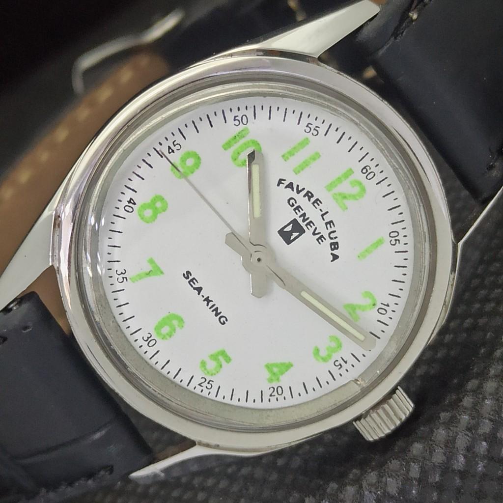 

USED FAVRE LEUBA SEA KING SWISS MENS WATCH a299138-1 Sku564-a299138