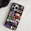 INS Fashion Cartoon Graffiti Jelly Phone Case For IPhone 16 15 Pro Max 14 13 12 11 15 Pro XR XS Max Shockproof Comic Soft Cover