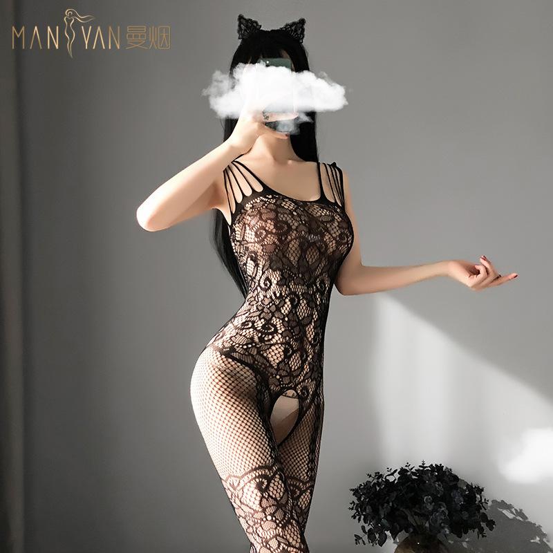

Women s Sexy And Fun Stockings With Open Crotch One Piece Mesh Shirt Transparent And Fun Underwear Mesh Stockings And Stockings WY7953