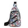 1 Stück Brusttasche Damen Neue Koreanische Version Modische Damen Schulter Umhängetasche Trendig Lässig Vielseitig Bedruckte Brust Kleine Rucksacktasche
