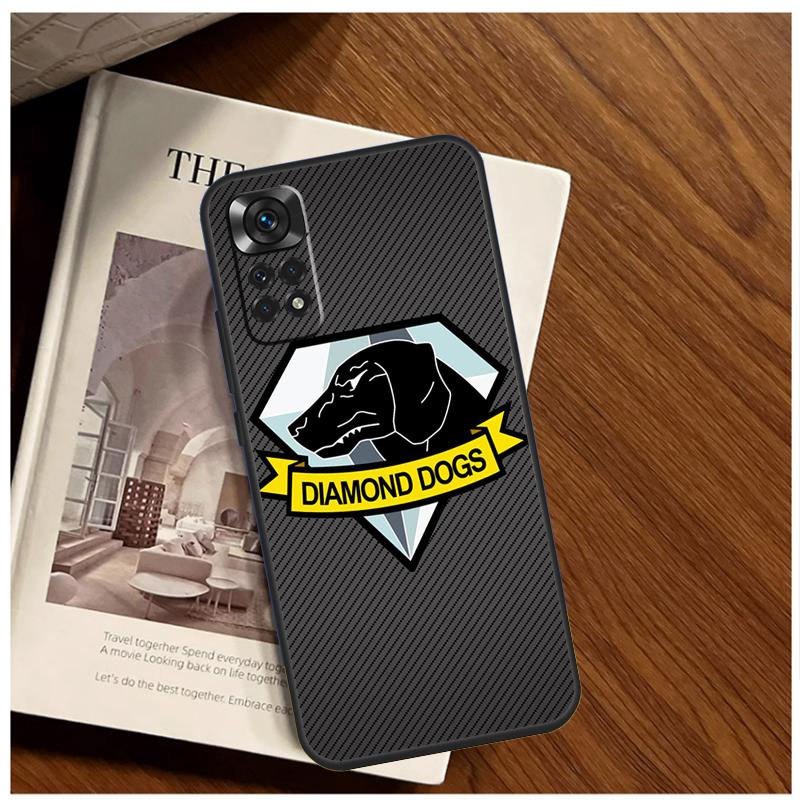 Metal Gear Solid Case For Xiaomi Redmi 13C 12 C 10C 9C Redmi Note 13 Pro 9 10 11 12 Pro 9S 10S 11S 12S Cover