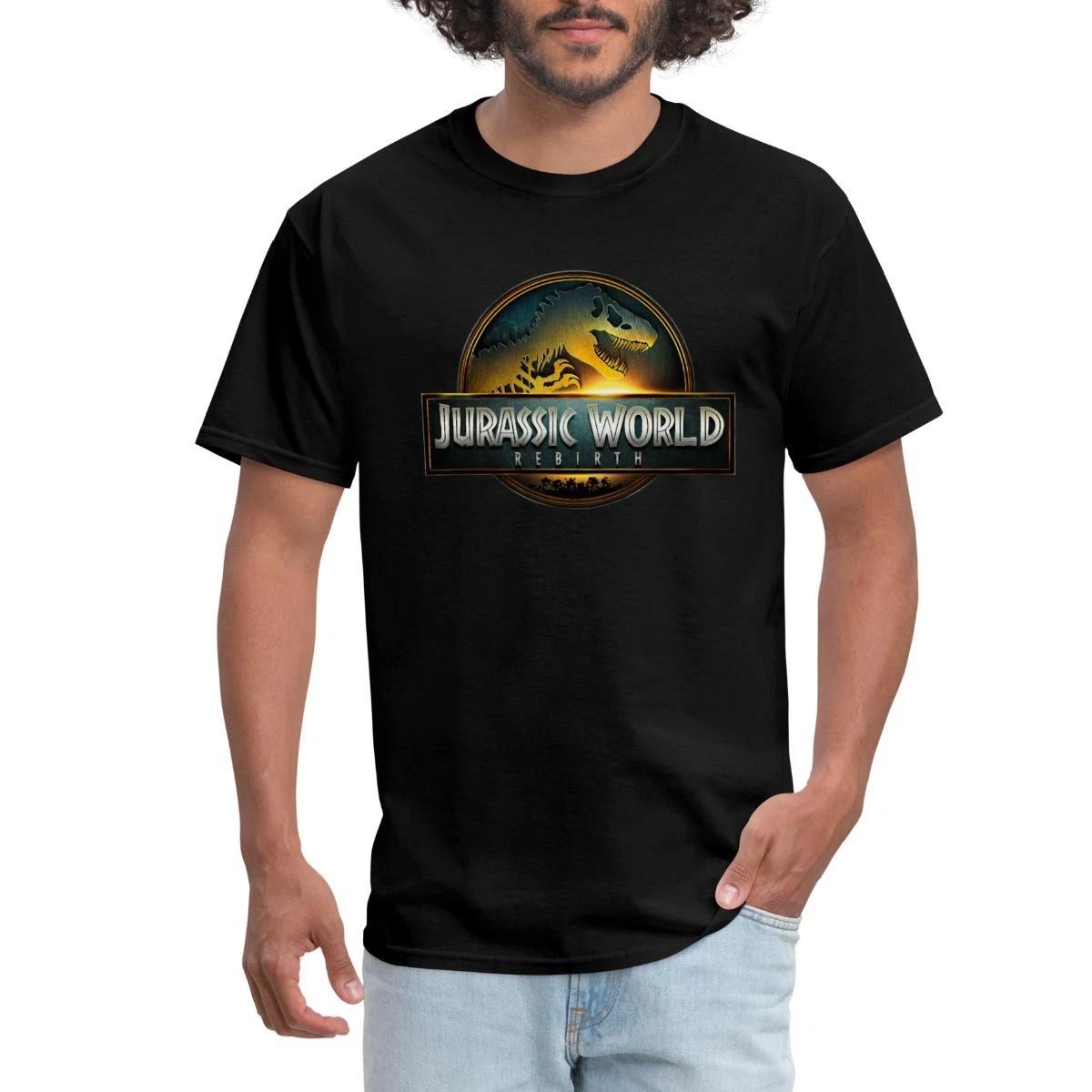 Jurassic World Rebirth With Sun Men s T-Shirt XXL
