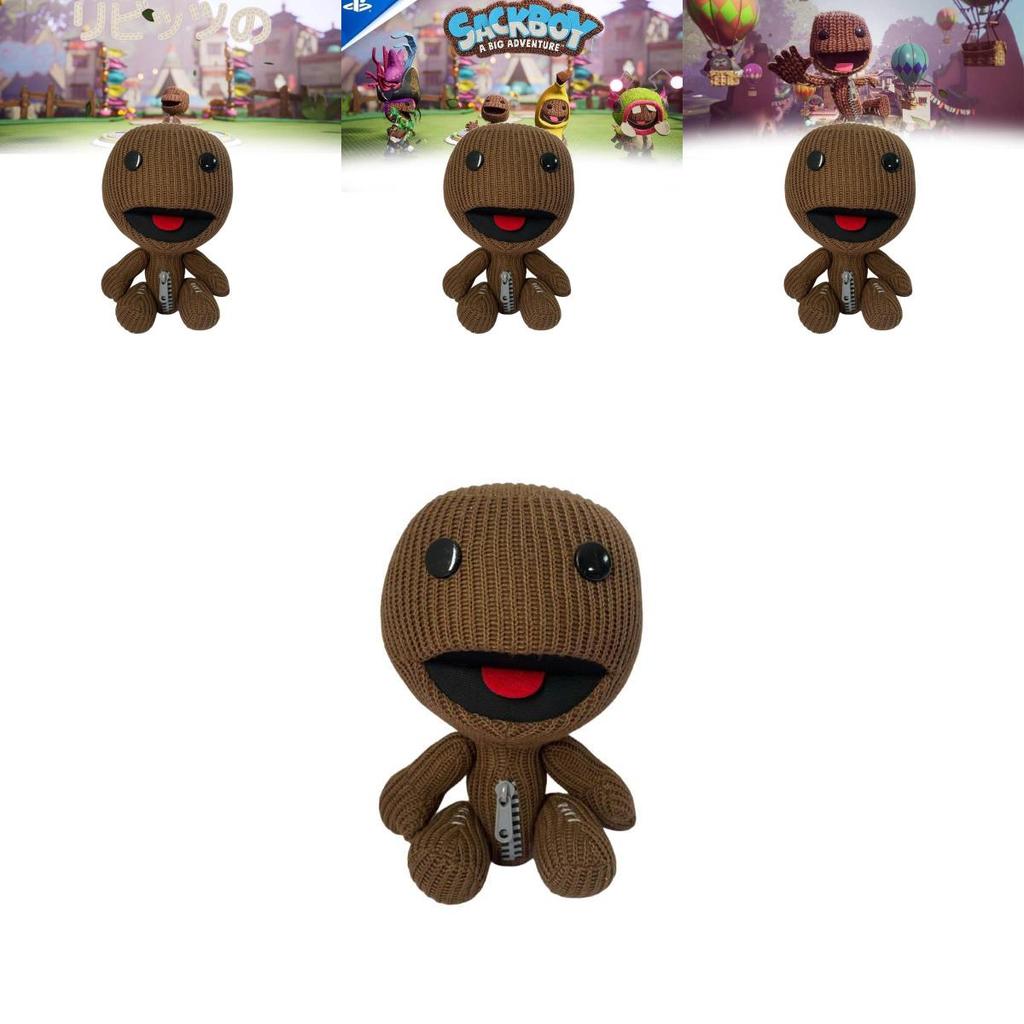 Little Big Planet Sackboy Plush Toy 25cm Fabric Stuffed Animal For Kids