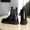 Chelsea Boots Herren High Top Casual Britische Smoke Boots Winterfleece Martin Boots Herrenstiefel 2025