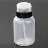 200ml Clear Push Down Empty Bottle Press Pump Dispenser Nail Polish Container