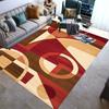 Fashionable Stylish Geometric Lines Washable Modern 3D Printing Carpet Mat Living Room Bedroom Toilets Rugs Area Rug