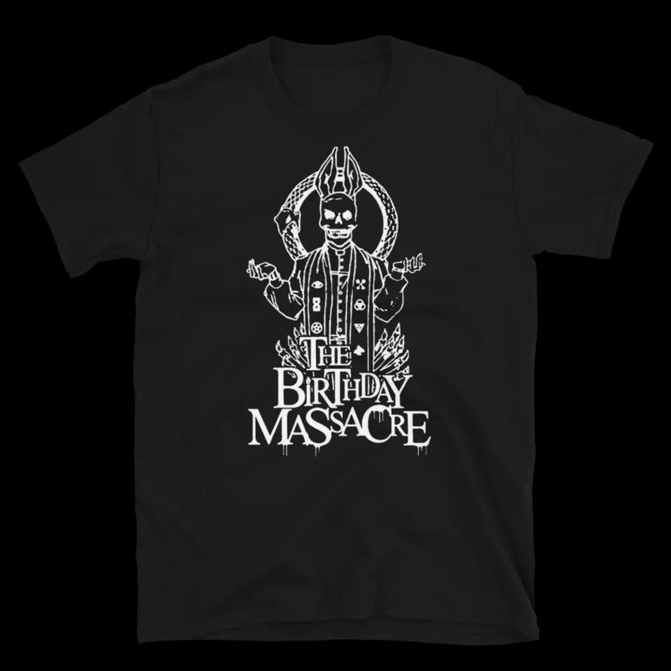 THE BIRTHDAY MASSACRE Priest Bunny Goth Synthpop Band T-Shirt.webp Unisex T-Shirt S
