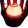 Battery Powered Halloween Light Skeleton Hand Ghost Face Pumpkin/Scary Eyeball Night Light, LED Decorative Skull Lamp for Spooky Home Decoration